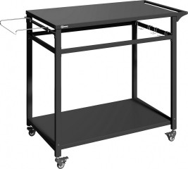 Grilovací vozík 113x50,5x88 cm | černý č.1