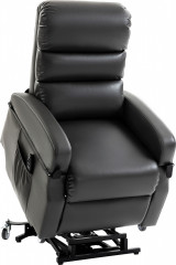 TV křeslo se stojánkem | tmavě šedé č.1