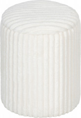 Taburet s úložným prostorem | bílý č.1