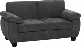 Pohovka 2místná 156 cm | tmavě šedá č.1