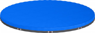 Krycí plachta na bazén kulatá Ø 550 cm | modrá č.1