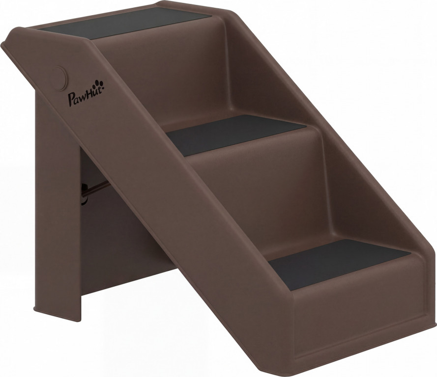 Schody pro malé psy 36,5 cm | hnědé