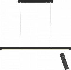 LED závěsné světlo 114 cm | černé č.1