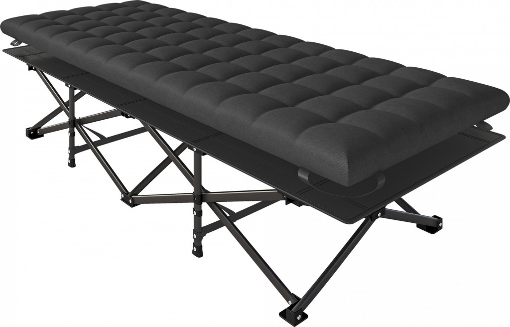 Kempinkové lůžko skládací | černé