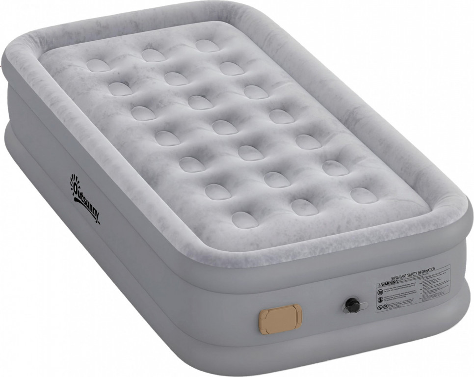 Vzduchová matrace samonafukovací | šedá