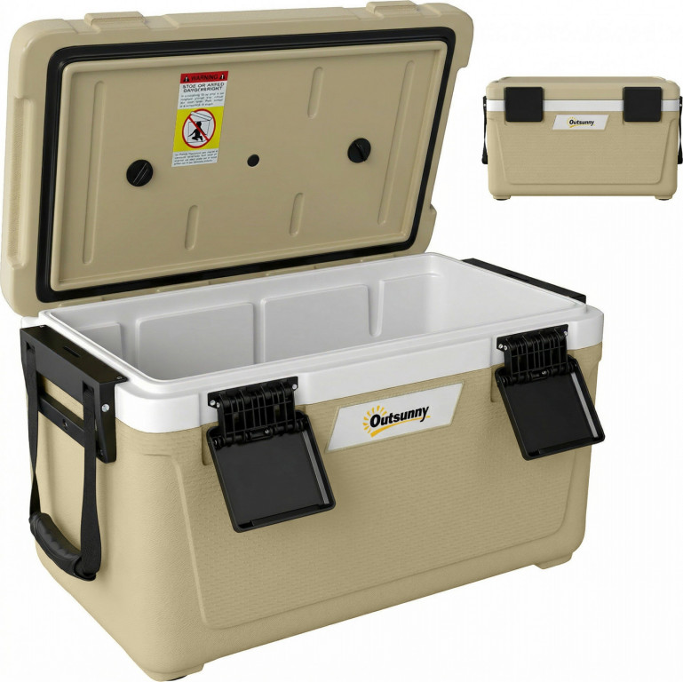 Velký pasivní termobox až na 72 hodin chlazení | khaki + černý