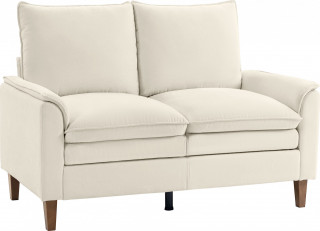 2místná malá pohovka s dvouvrstvým čalouněním | krémová č.1