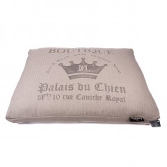 Luxusní potah na pelíšek pro psa Lex & Max Boutique 75 x 50 cm | pískový