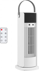 Stolní ventilátor s mlhou | bílý