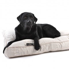Luxusní pelíšek pro psa Lex & Max Chic 90 x 65 cm | béžový č.1