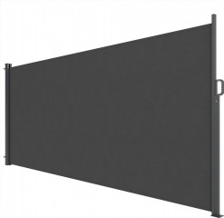 Výsuvná neprůhledná zástěna | tmavě šedá č.1