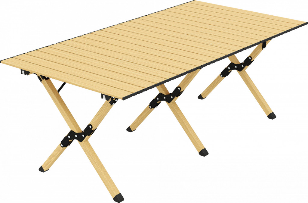 Skládací kempingový stůl | dub