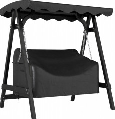 Voděodolný ochranný kryt na zahradní houpačku | černý č.1