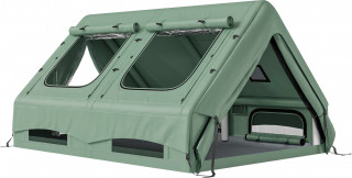 Nafukovací stan 8-10 osob | zelený č.1