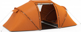 Tunelový stan pro 4-6 osob | oranžový č.1