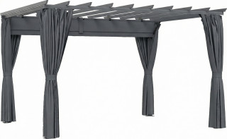 Pergola s nastavitelnou střechou | tmavě šedá č.1