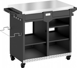 Grilovací vozík | černý č.1