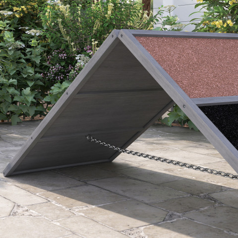 Rampa pro psy 173 x 59 x 66 | šedá č.4