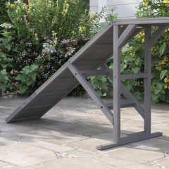 Agility rampa pro psy 325x55x60 cm | šedá č.3