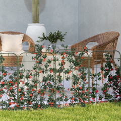 6 podpěr pro popínavé rostliny | zelené č.1