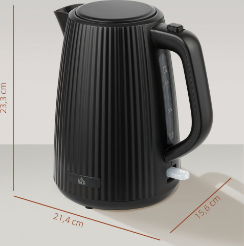 Rychlovarná konvice 1,7l | černá č.4