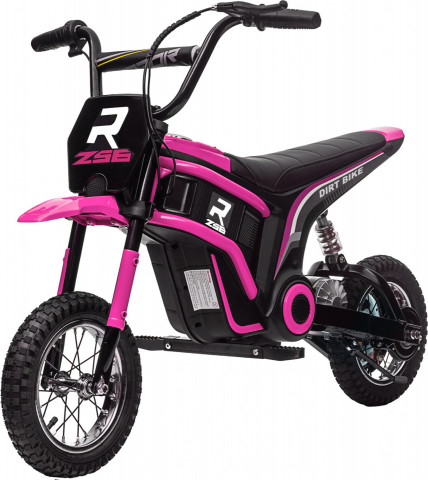 Elektrická dětská motorka | růžová č.2