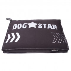 Luxusní potah na pelíšek pro psa Lex & Max Dog Star 75 x 50 cm | antracit č.1