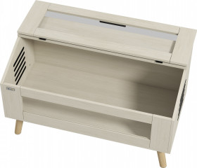 Terárium pro plazy, 140 litrů, 100 x 50 x 60 cm | dub č.3