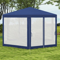Šestihranný párty stan 3 x 4 m | modrý č.2