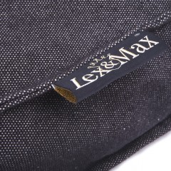 Luxusní pelíšek pro psa Lex & Max Mick 75 x 50 cm | černý č.3