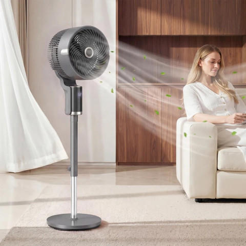 Cirkulační ventilátor s 8 stupni rychlosti | šedý č.4