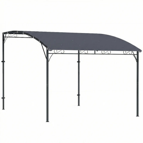 Pergola s kovovou střechou | šedá č.2