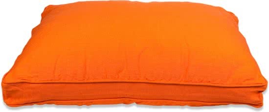 Lex & Max Luxusní pelíšek pro psa Lex & Max Professional 90 x 65 cm | oranžový