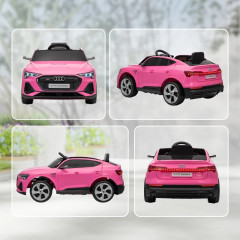 Elektrické autíčko Audi | růžové č.3