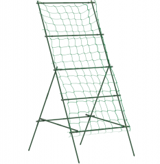 Mříž z oceli pro popínavé rostliny 101 x 133 x 227 cm | zelená č.1