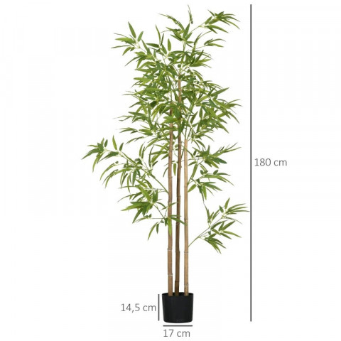 Umělý bambus, 180 cm | zelený č.5