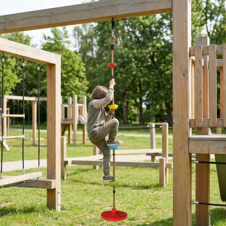 Venkovní herní set pro děti | červený