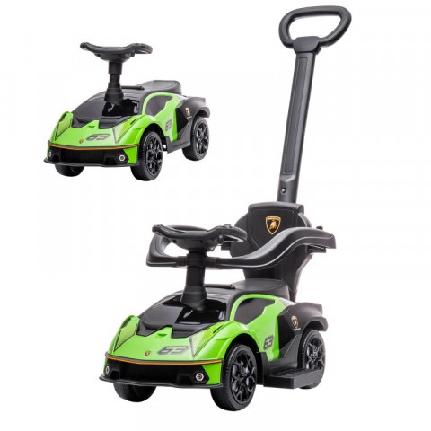 Dětské odrážedlo Lamborghini 2 v 1 | zelené č.4