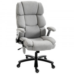 Kancelářská ergonomická manažerská židle | světle šedá č.2