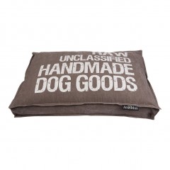 Luxusní pelíšek pro psa Lex & Max Raw 75 x 50 cm | hnědý č.1