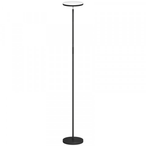 Stojací stmívatelná lampa s RGB osvětlením | černá č.3