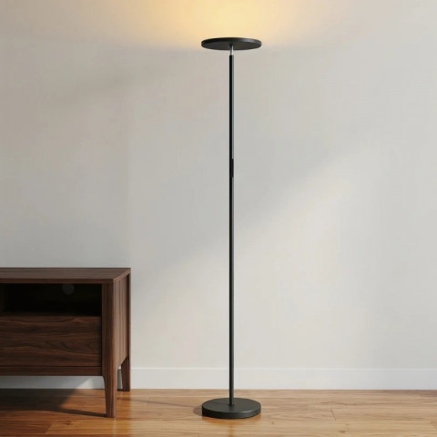Stojací stmívatelná lampa s RGB osvětlením | černá č.5