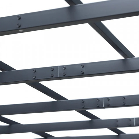 Stabilní oblouk pro růže 2,97 x 2,95 x 2,3 m | černý č.6
