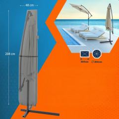 Kryt slunečníku Ø350cm |antracit č.2