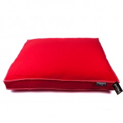 Luxusní potah na pelíšek pro psa Lex & Max Tivoli 75 x 50 cm | červený