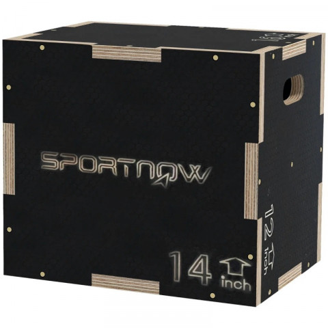 Skákací dřevěný plyobox 3 v 1 | černý č.6