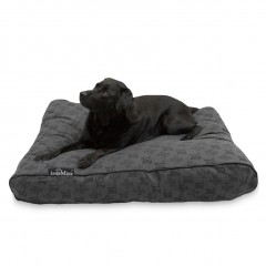 Luxusní potah na pelíšek pro psa Lex & Max Allure 90 x 60 cm | šedý č.1
