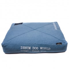 Luxusní pelíšek pro psa Lex & Max World 100 x 70 cm | světle modrý č.1