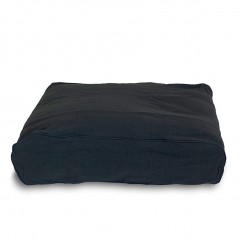 Luxusní potah na pelíšek pro psa Lex & Max Professional 90 x 60 cm | černý č.1