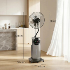 Ventilátor s vodním chlazením | hnědý č.3